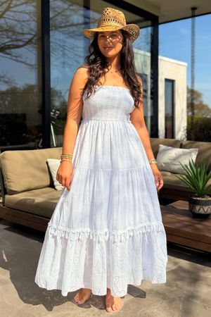 Rustic Nature Jamaica Dress White